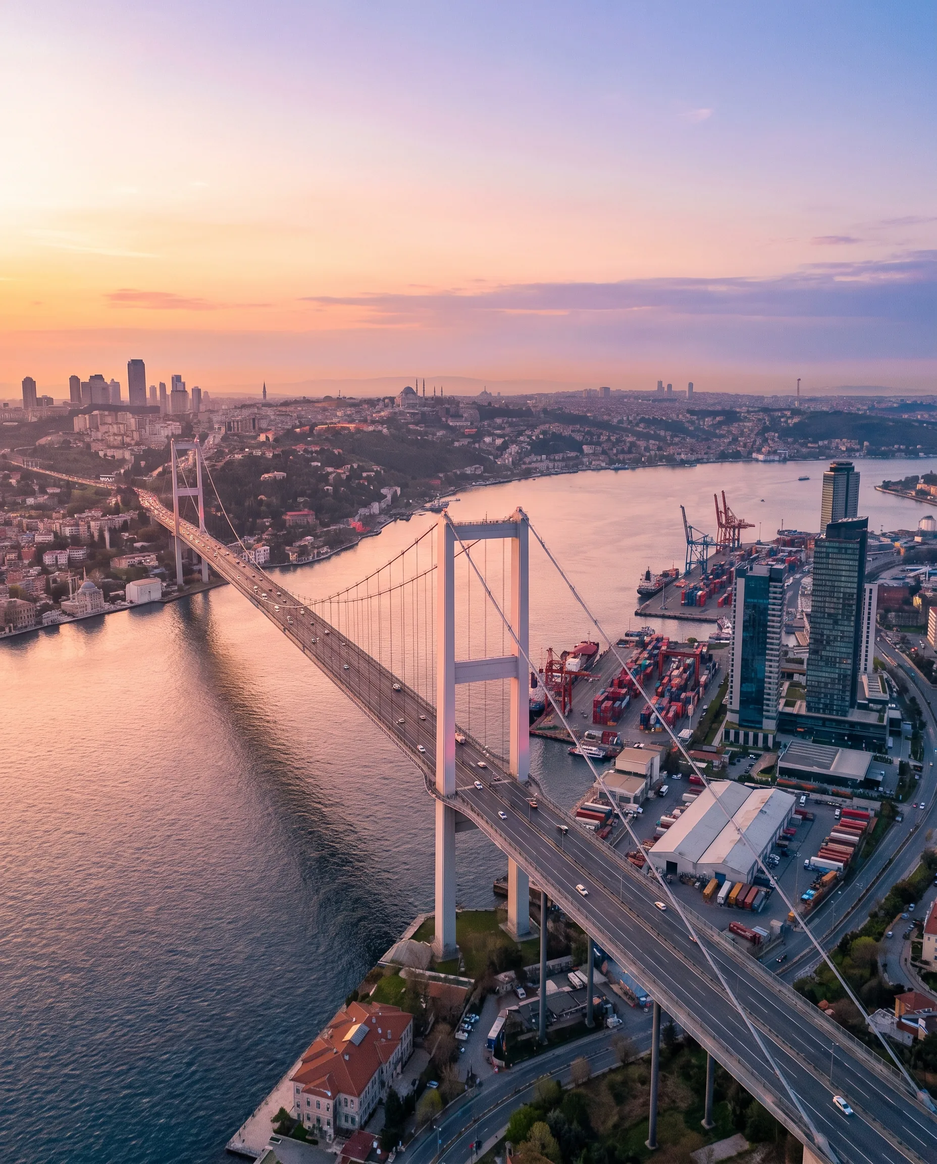 İstanbul Boğazı ve ticaret bölgesi