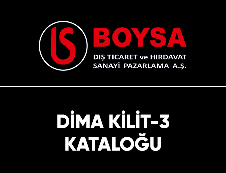 DİMA KİLİT-3 KATALOĞU