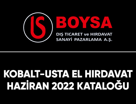 KOBALT-USTA EL HIRDAVAT HAZİRAN 2022 KATALOĞU